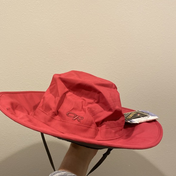 NWT Outdoor Research Goretex Hat Misto Sombrero Women's Medium Red Rose‎ - Picture 1 of 10